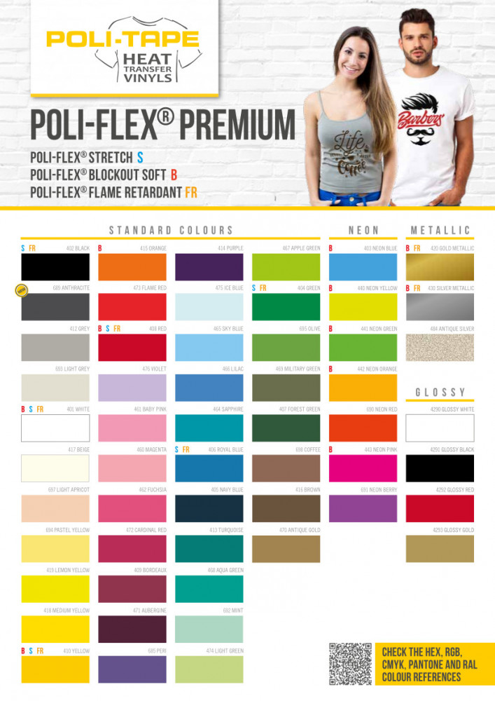 Flex thermocollant holographique - Poli-Flex Image Starflex