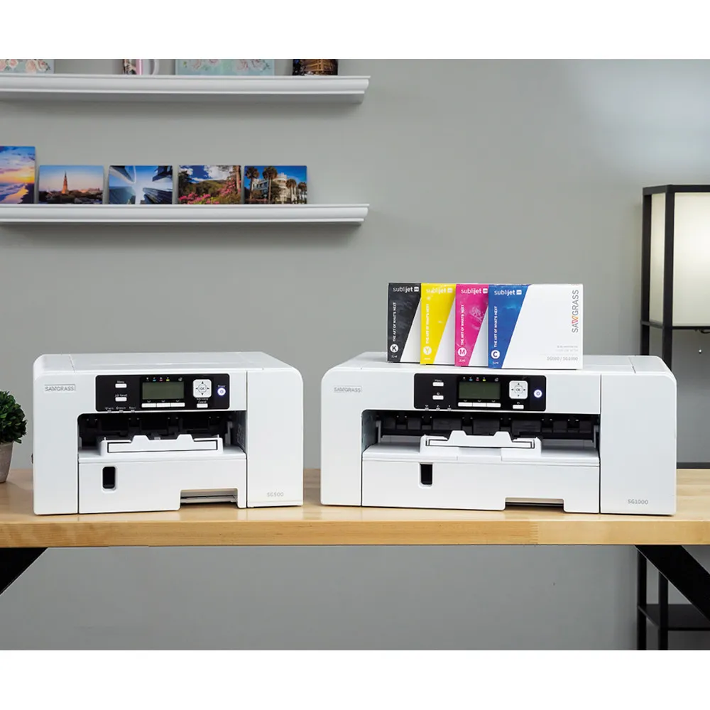 Sawgrass SG1000 A3 Sublimationsdrucker inkl. 70 ml Tinte und Papier 
