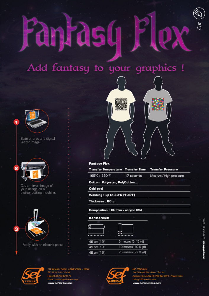 Preview: Sef FantasyFlex Flexfolie Muster