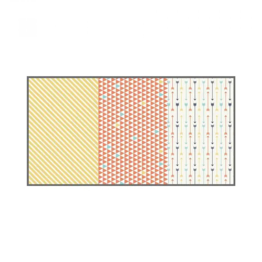 Preview: Silhouette Washi Paper Sheets – selbstklebende Washi-Papierbögen mit Mustern (30,5 × 30,5 cm)