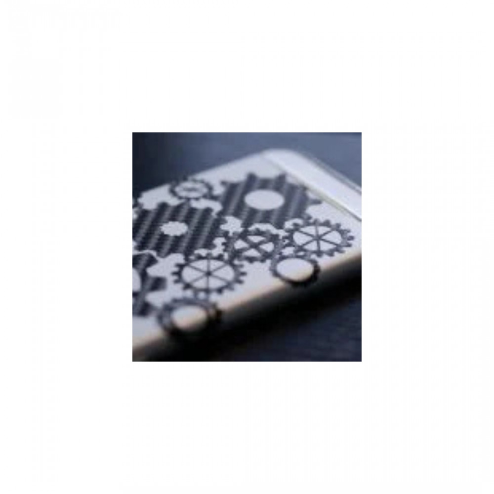 Silhouette Vinyl Set Carbon Fiber – Effekt Klebevinyl Set 9" x 24" (3 Bögen)