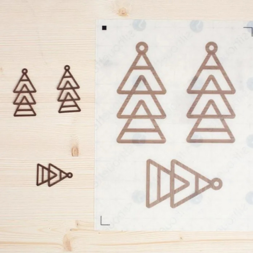 Silhouette Schrumpffolie (Inkjet) – Transparent oder Weiß – 21,5 × 27,9 cm (6 Blatt)