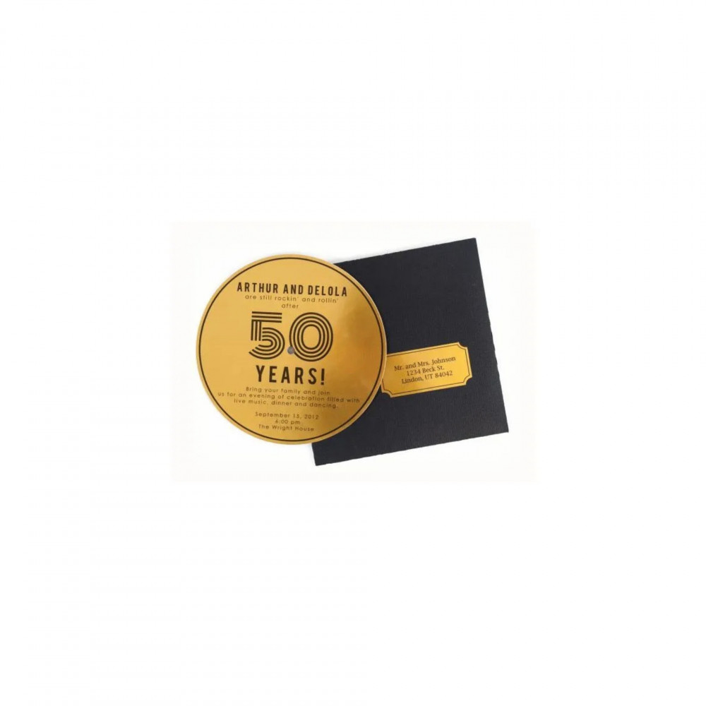 Preview: Silhouette Bedruckbare Goldfolien-Aufkleber für Print & Cut