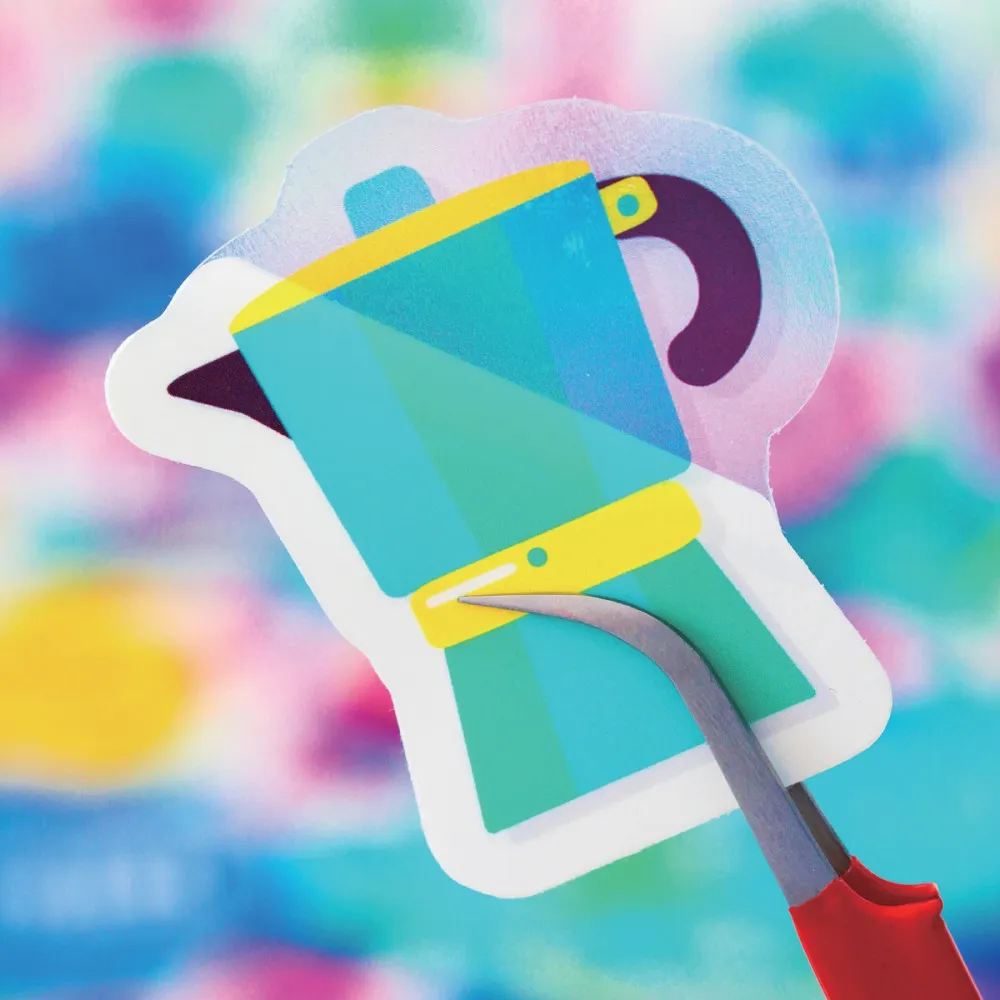 Siser Printable Vinyl Stickers Clear – A4  Transparente Inkjet-Aufkleberfolie (10 Blatt)