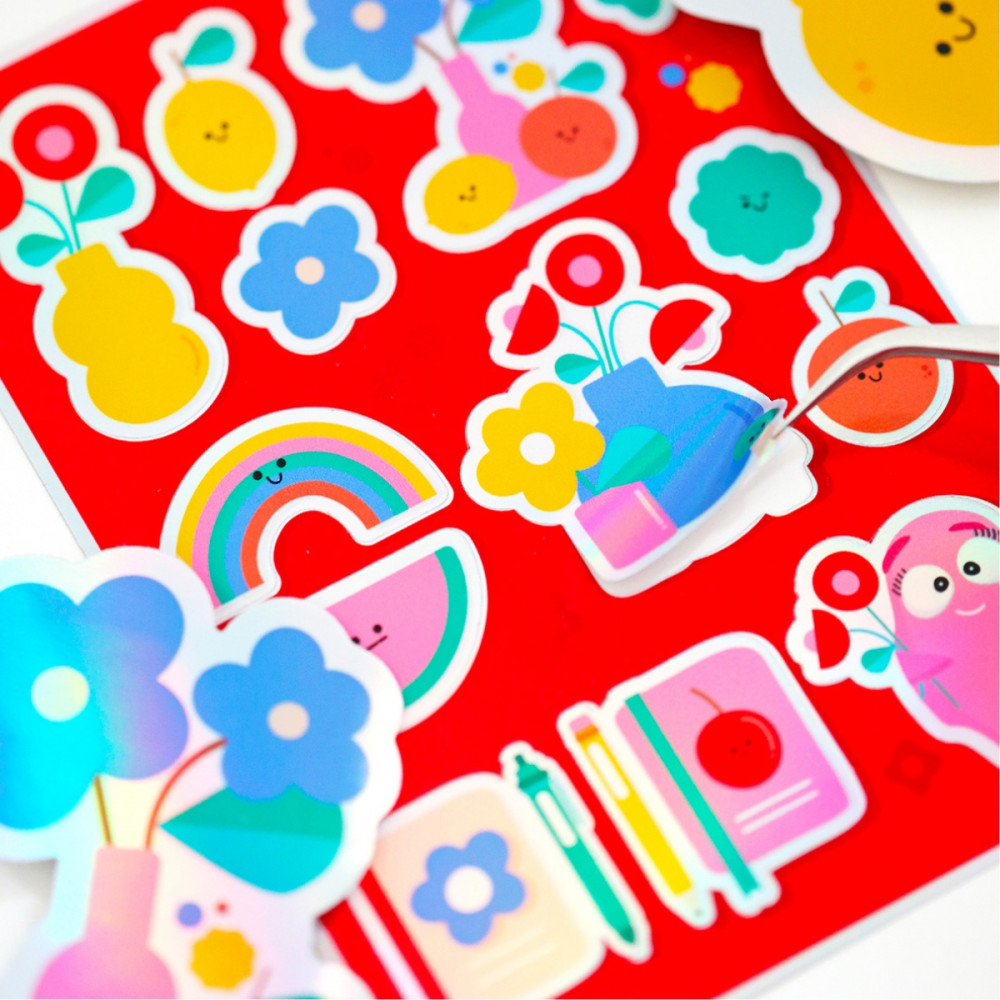 Preview: Siser Printable Vinyl Stickers Holographic – A4  Holografische Inkjet-Aufkleberfolie (10 Blatt)