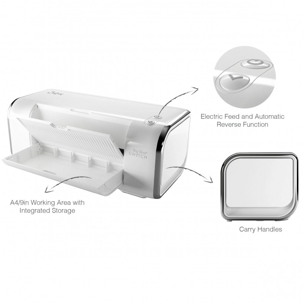 Preview: Sizzix Big Shot Switch Plus Set - DIN A4