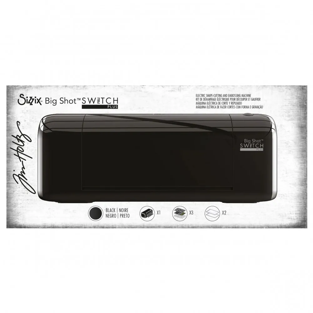 Sizzix Big Shot Switch Plus DIN A4 – Tim Holtz Edition