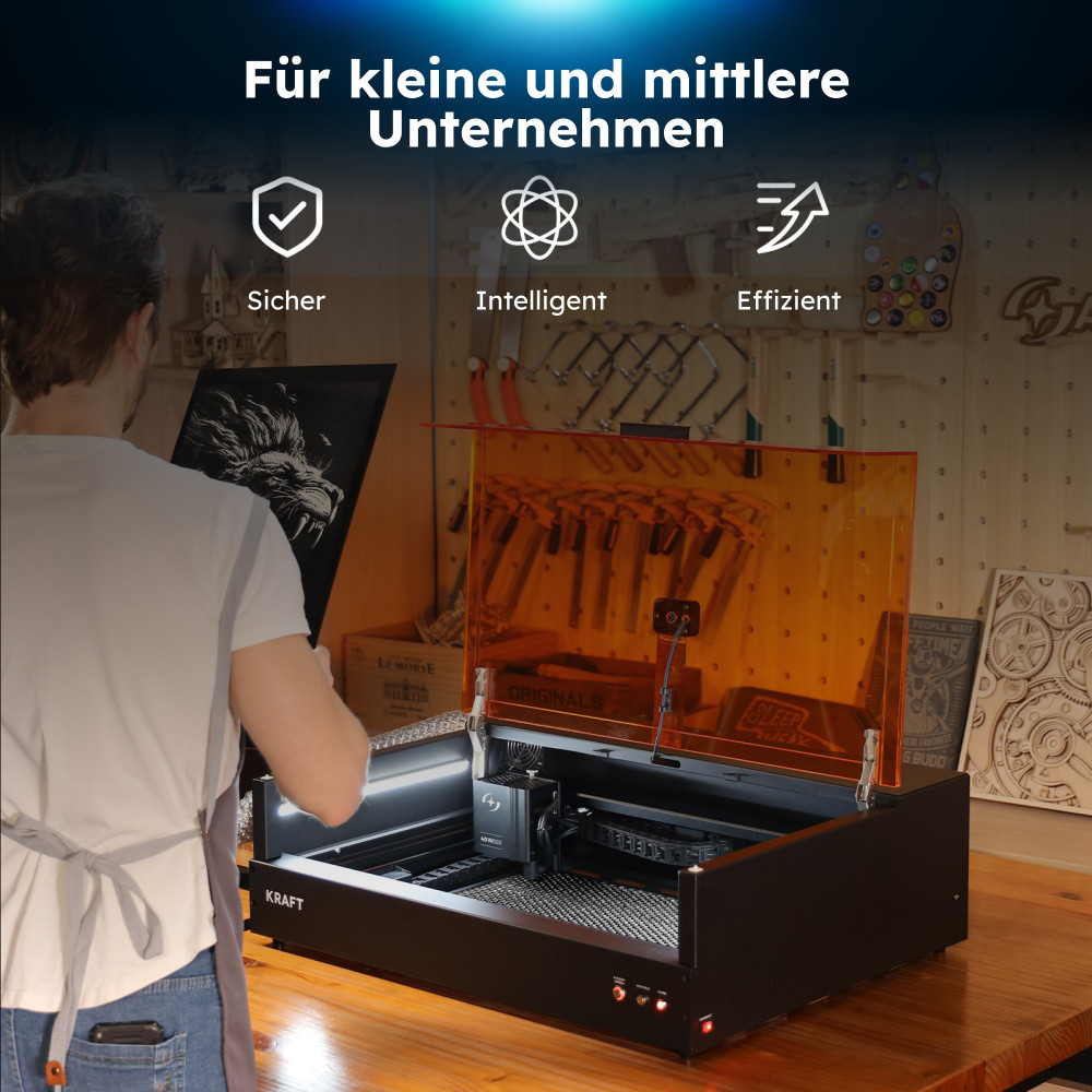 AtomStack Kraft 40W Diodenlaser Laserschneider