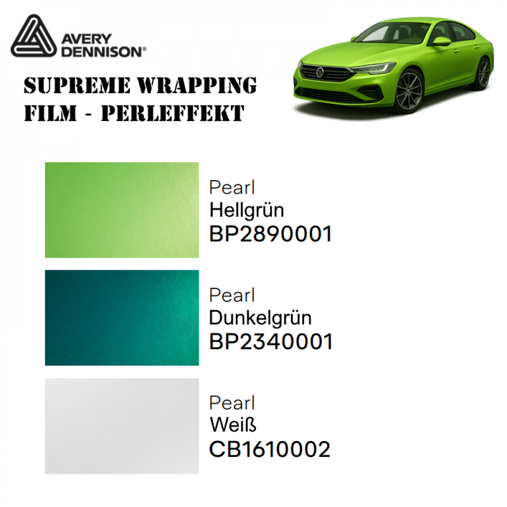 Avery Dennison® Supreme Wrapping Film EA (Perleffekt), (1,52m)