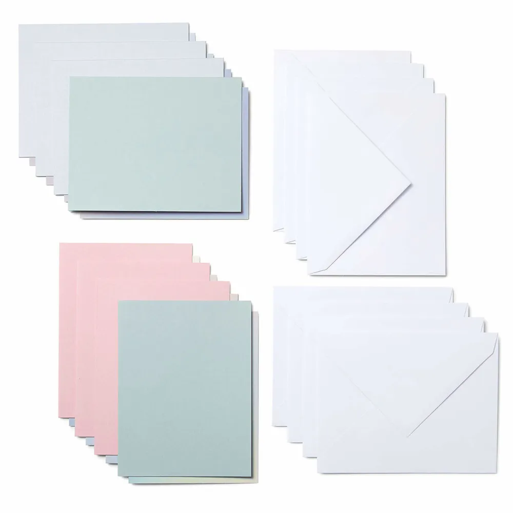 Cricut 2008856 Joy Klebekarten pastel 8er-Pack
