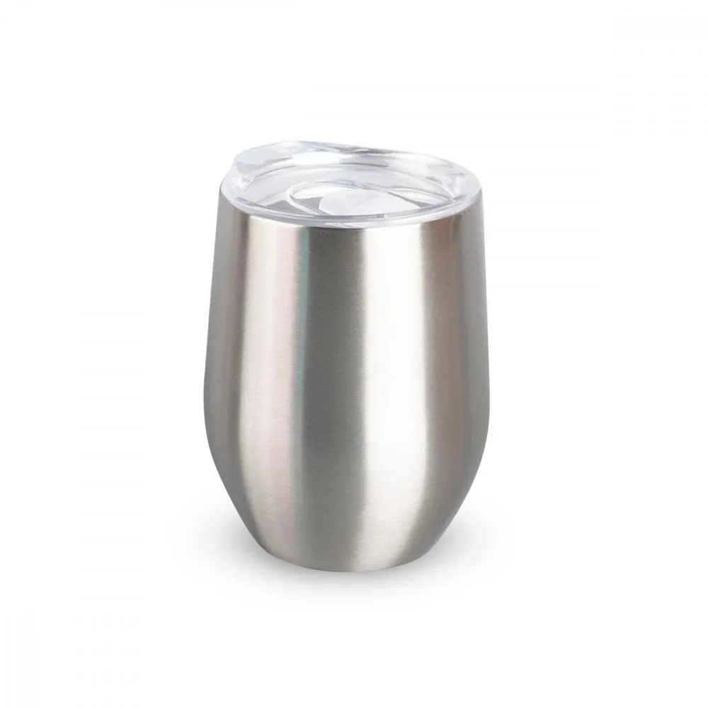 Sublimations-Edelstahlbecher Doppelwandig & Deckel 350ml