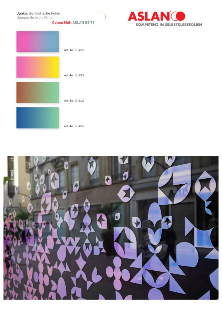 Aslan ColourShift SE71 - Farbwechselnde Vinylfolie