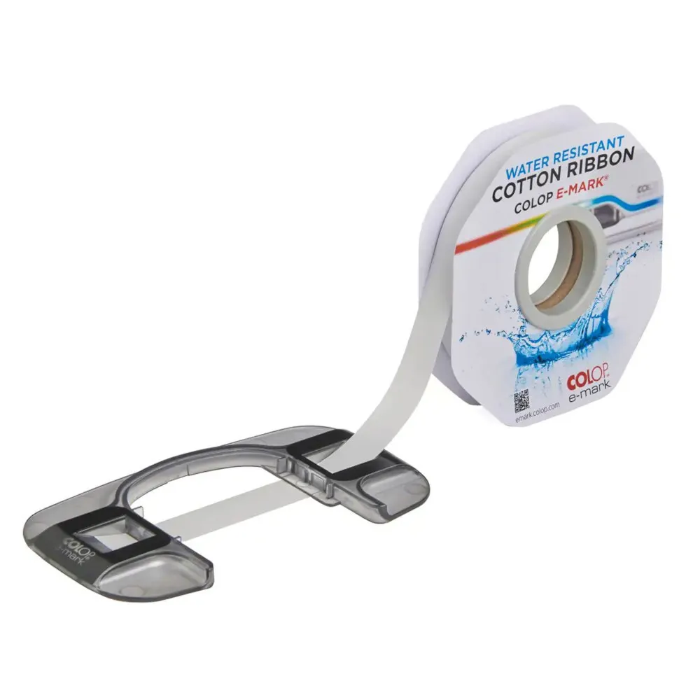 Colop e-mark Baumwollband wasserabweisend 15 mm x 25 m