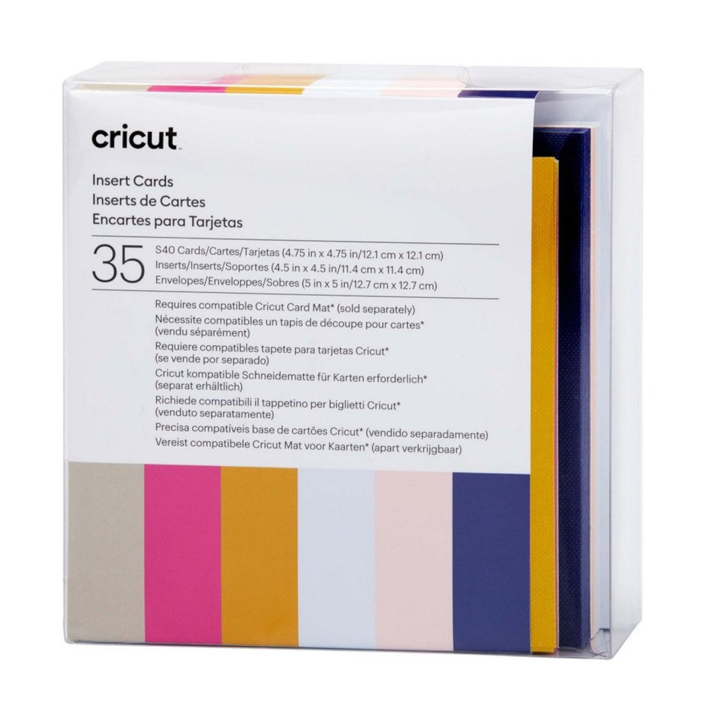Cricut 2009473 Einlegekarten (S40) sensei 35er-Pack