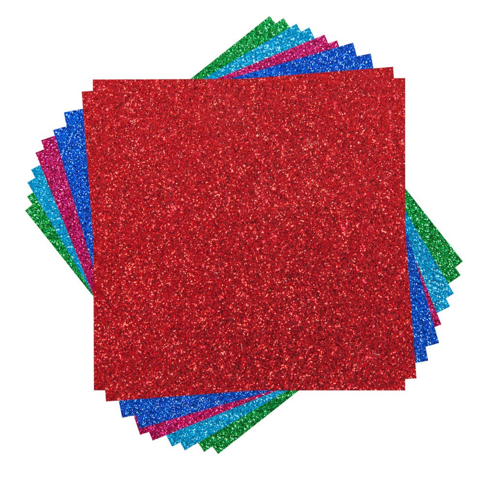 Cricut 2007757 Glitzerkarton 10er-Pack