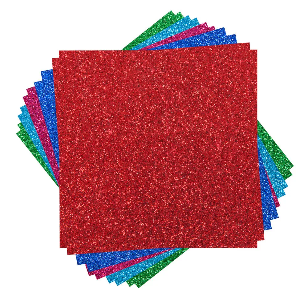 Cricut 2007757 Glitzerkarton 10er-Pack