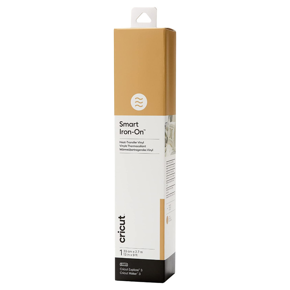 Cricut 2008685 Smart Iron-On Flexfolie gold 33 x 273 cm