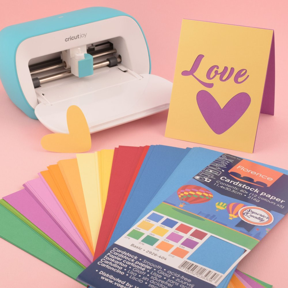 Florence Cardstock Papier Basic 11,4x30,5cm (216g) - 60er Pack