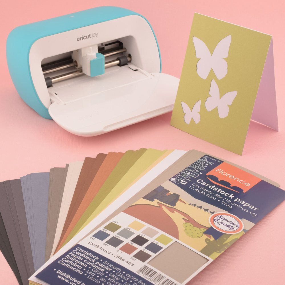 Florence Cardstock Papier Pastell 11,4x30,5cm (216g) - 60er Pack