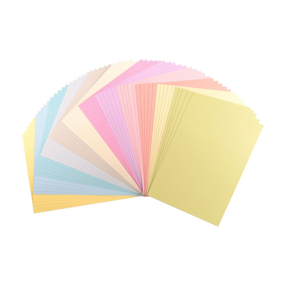 Florence Cardstock Papier Pastell DIN A4 (216g) - 60er Pack