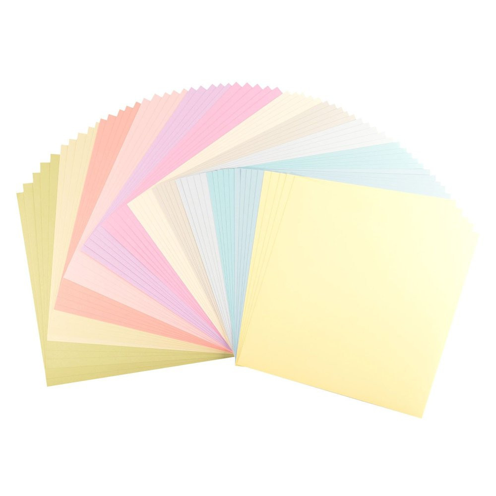 Florence Cardstock Papier Pastell 30,5x30,5cm (216g) - 60er Pack