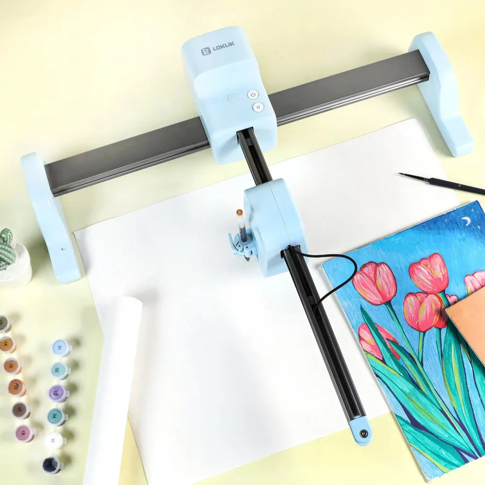 LOKLiK iPaint A3 Leinwand-Set (gerollt) – 2 Stück