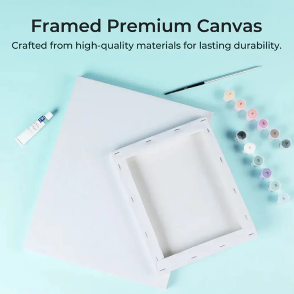 LOKLiK iPaint Leinwand-Set mit Rahmen – 3 Größen