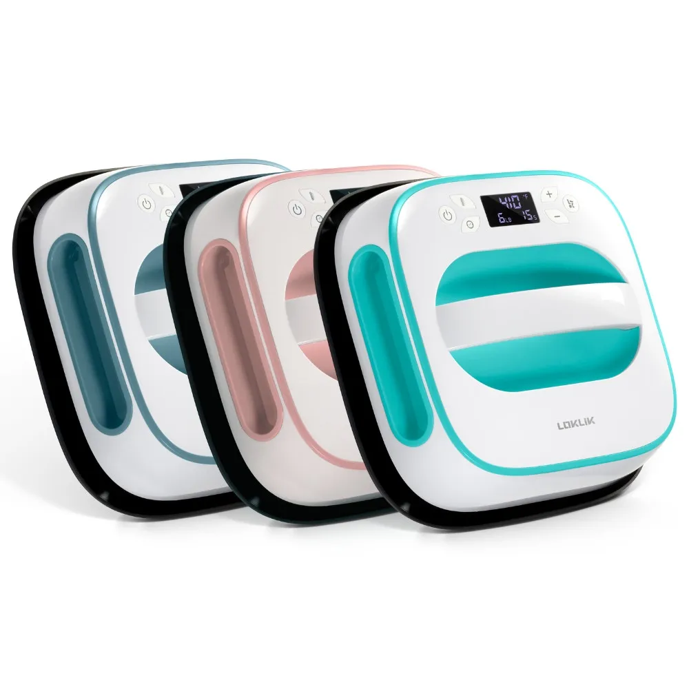 LOKLiK Easy Heat Press™ Transferpresse 25,5 x 25,5 cm - Starter Bundle