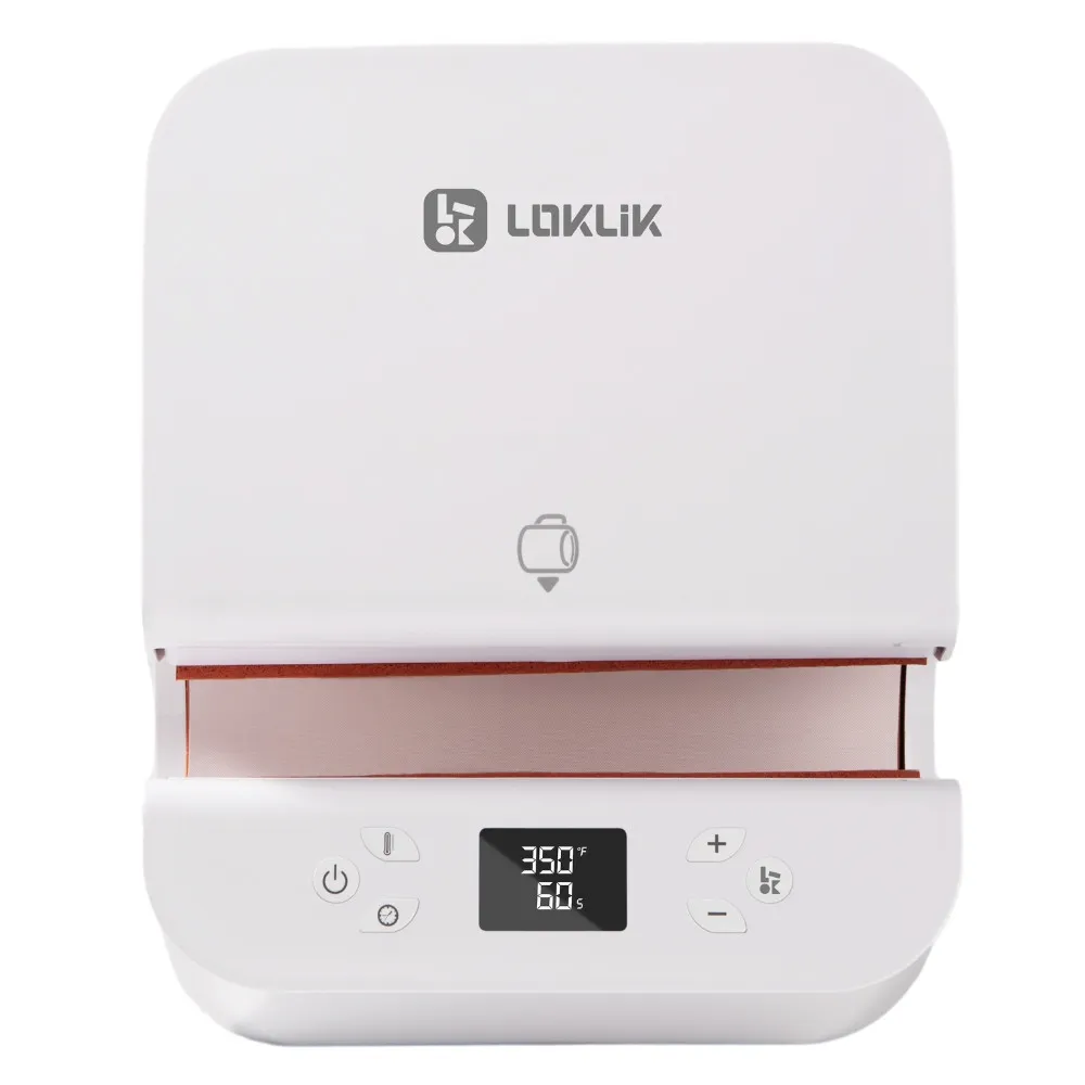 LOKLiK Auto Tumbler Heat Press Tassenpresse + Flexfolien Bundle A4