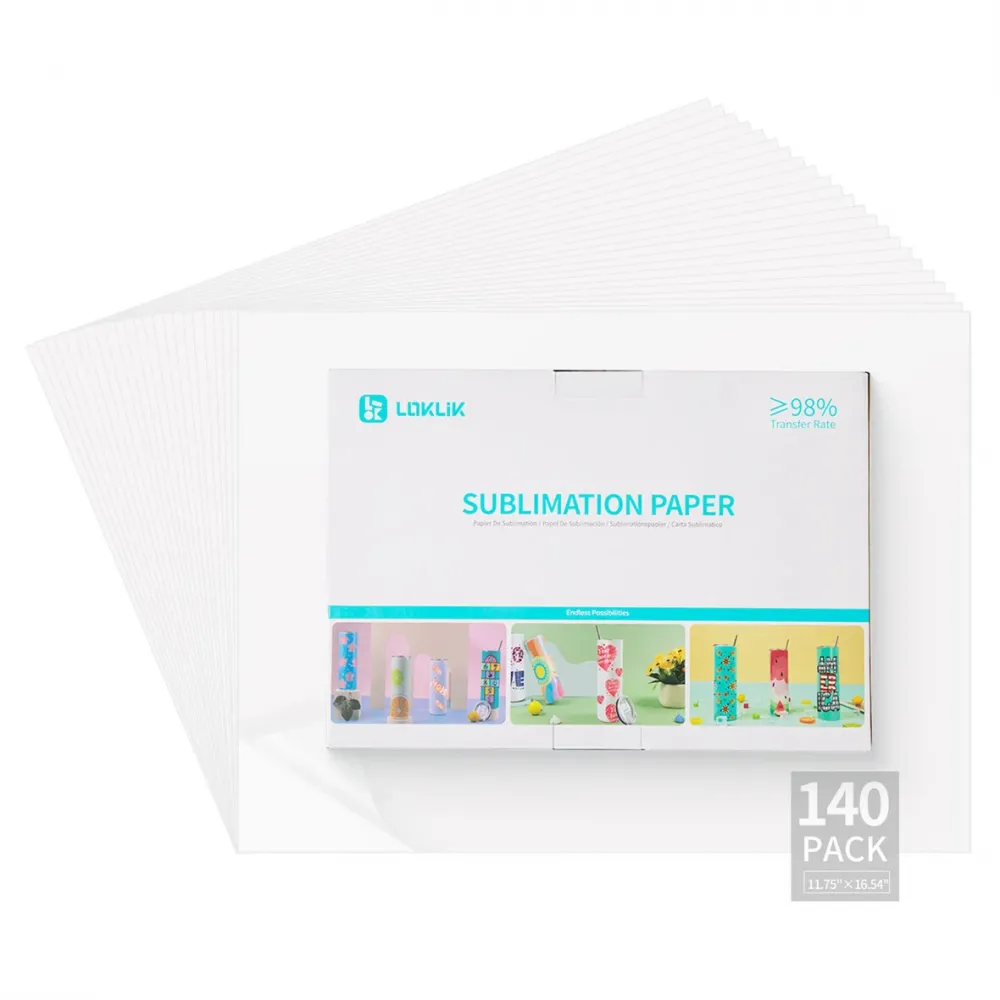 LOKLIK Sublimationspapier DIN A3 - 140 Blatt