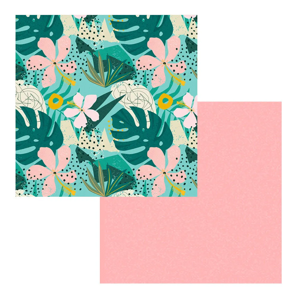 plottiX iXpaper Sublimationspapier - Blooming Jungle