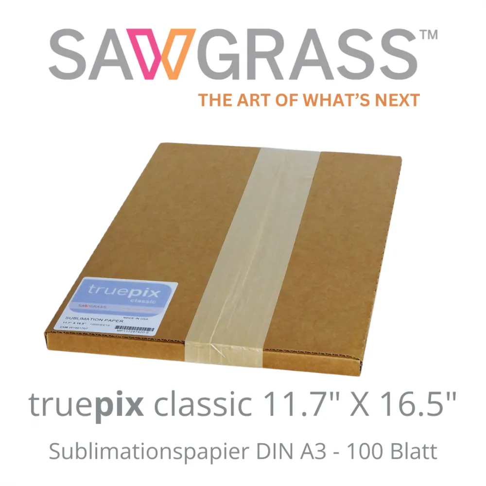 Sawgrass truepix classic Sublimationspapier DIN A3 100 Blatt