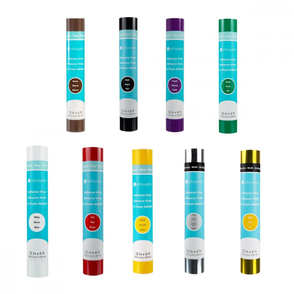 Silhouette Glossy Vinyl Rolle 30,48 cm x 1,83 m