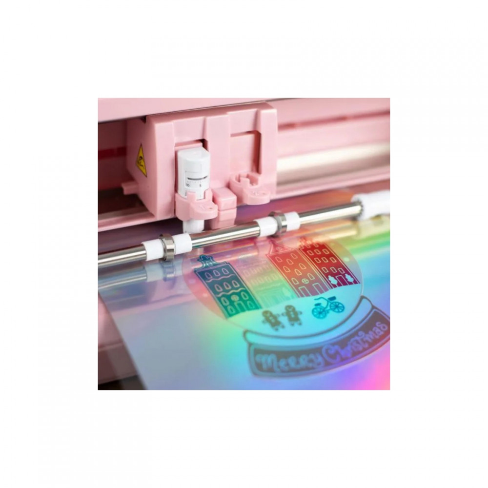 Silhouette Holografische Aufkleberbögen – selbstklebendes, bedruckbares Stickerpapier mit Effekt (Inkjet)