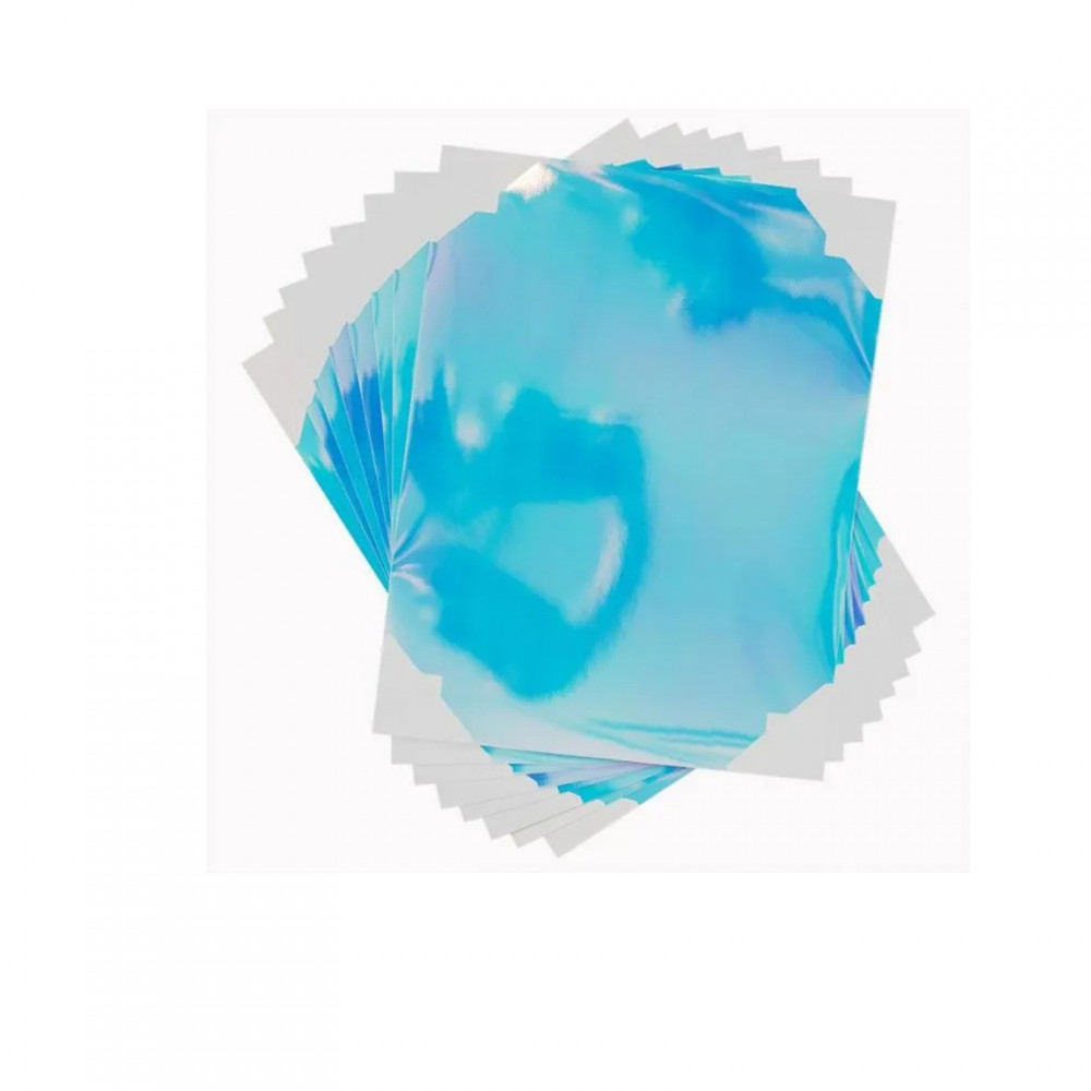 Silhouette Irisierende Aufkleberbögen – schillerndes Bedruckbares -Stickerpapier (Print & Cut, Inkjet)