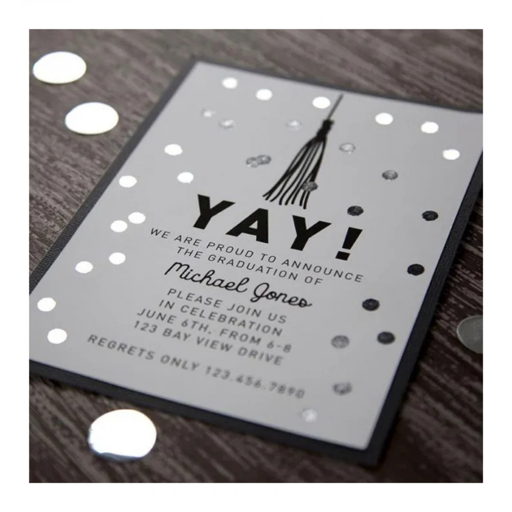 Silhouette Veredelungsfolie Silber – für Folienübertragung mit Prägewerkzeug