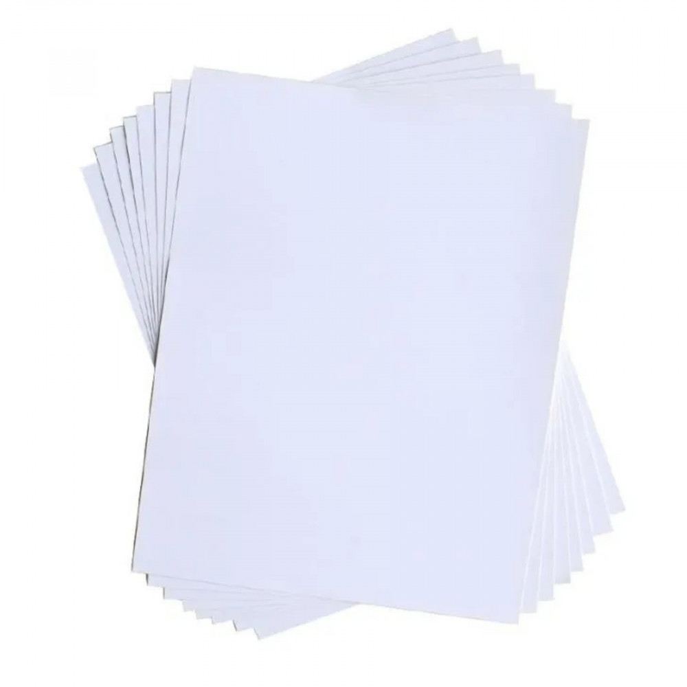 Silhouette Aufkleberbögen Weiß – selbstklebendes Inkjet-Druckmaterial für Print & Cut