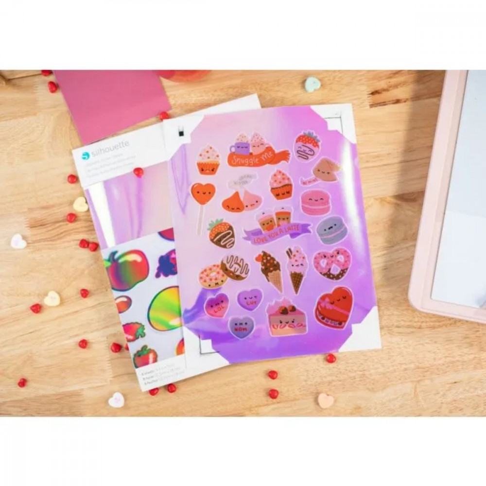 Silhouette Stickerpapier Spezialeffekte (Inkjet) – Print & Cut Aufkleberbögen