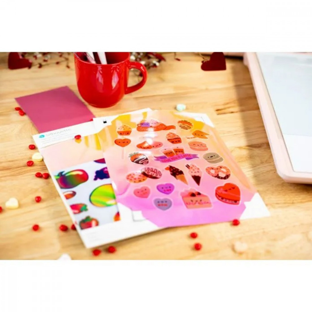 Silhouette Stickerpapier Spezialeffekte (Inkjet) – Print & Cut Aufkleberbögen