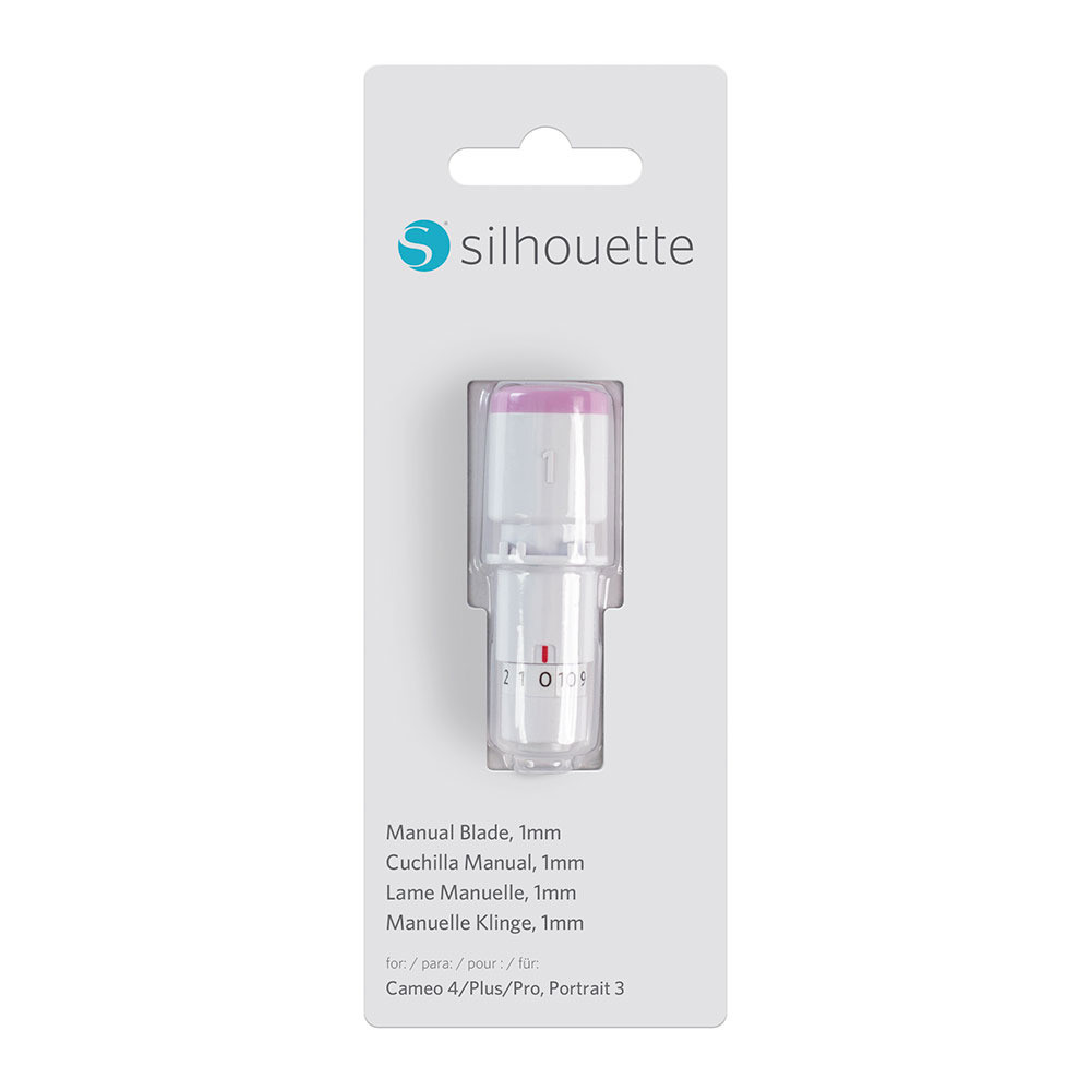 Silhouette 1mm stufenloses Messer Cameo 4/5 und Portrait 3/4
