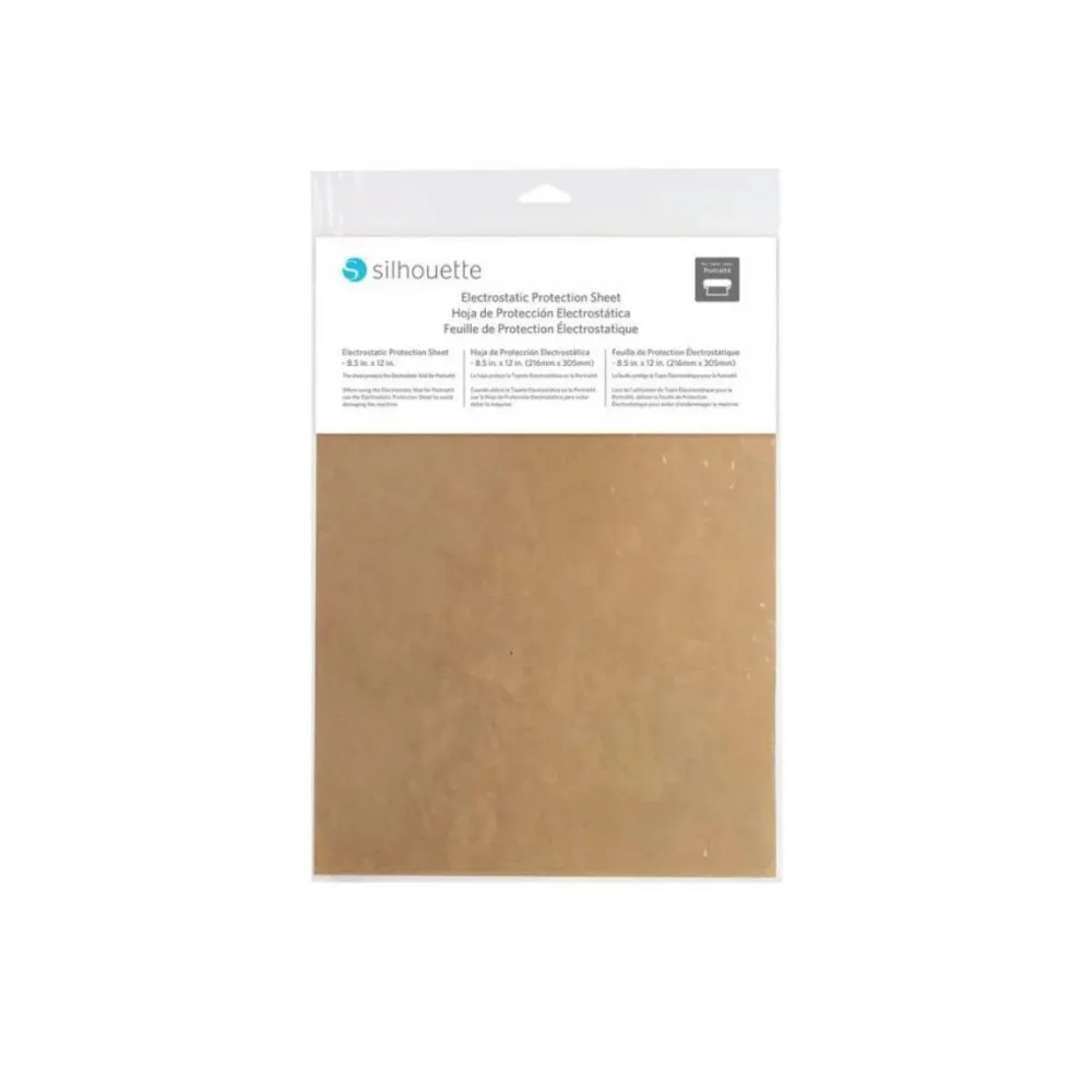 Silhouette Schutzfolie für Elektrostatische Matte 12 x 12