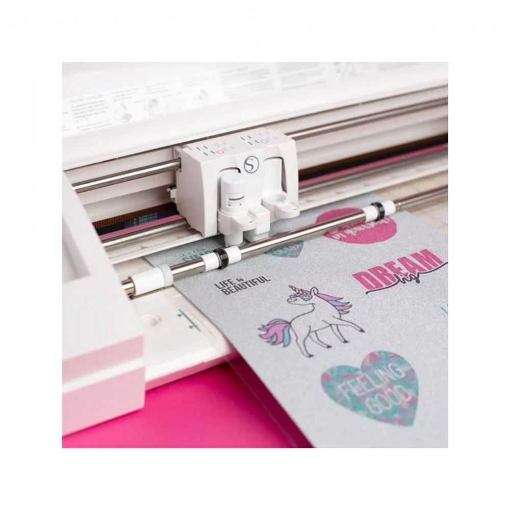 Silhouette Bedruckbare Glitzer-Aufkleber für Print & Cut