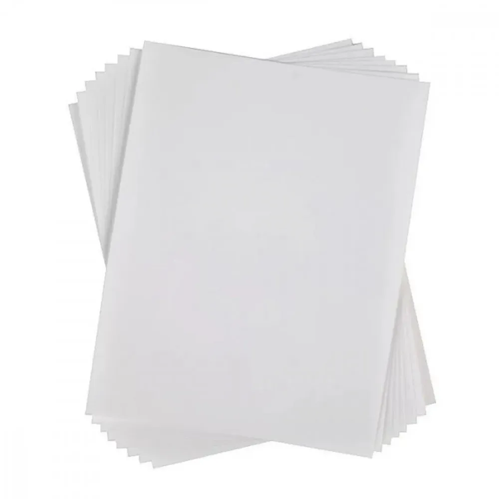 Silhouette Transparente Aufkleberbögen (Inkjet) – 21,5 × 27,9 cm (8 Blatt)