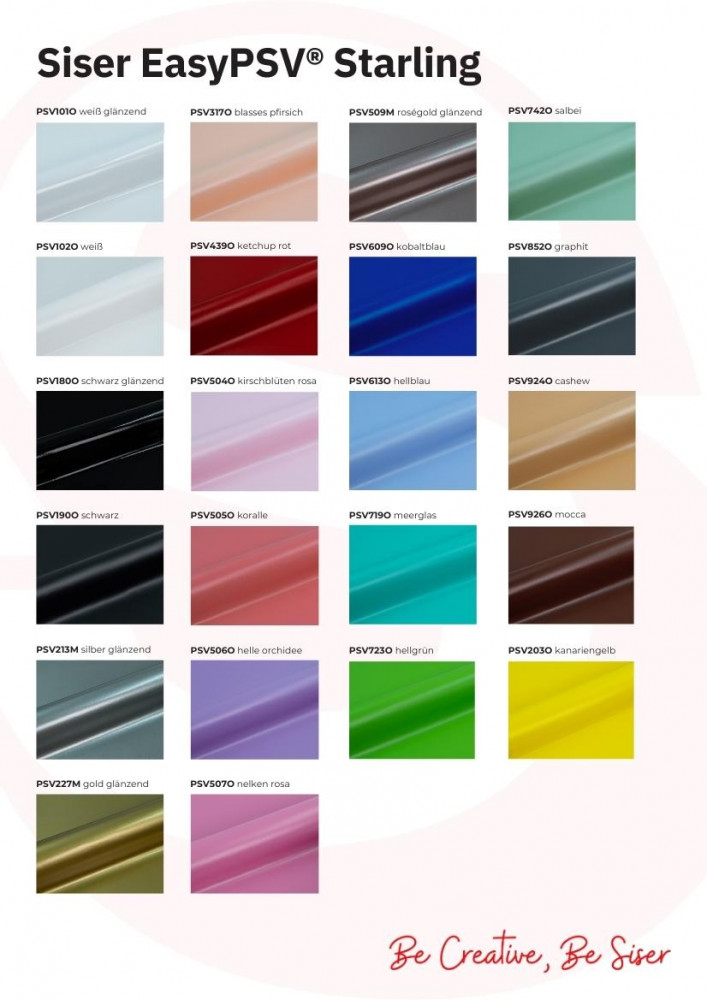 Fita Transferência Siser EasyPSV - Transparente Com Grade | 30,5x30,5cm 12un