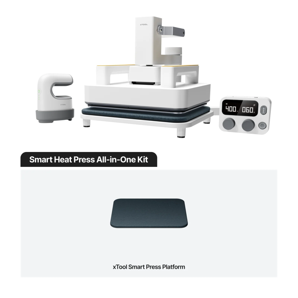 xTool Smart heat press All in 1 , Smart press + Mini Press + Smart Control + Smart Press Plattform-Erweiterung